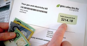 Expensive energy bill