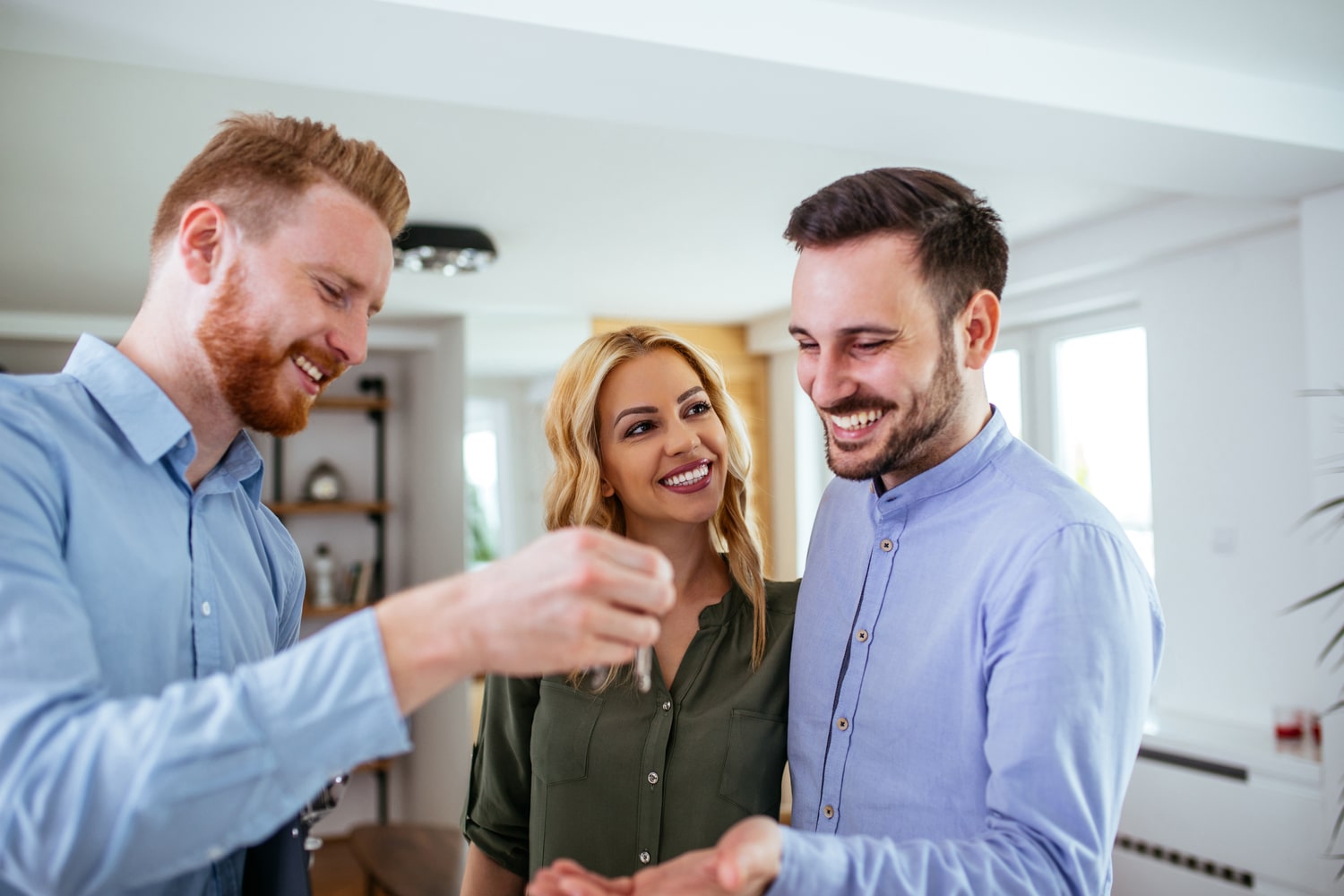 Young couple receive letter from mortgage lender asking them to repay their home loans.